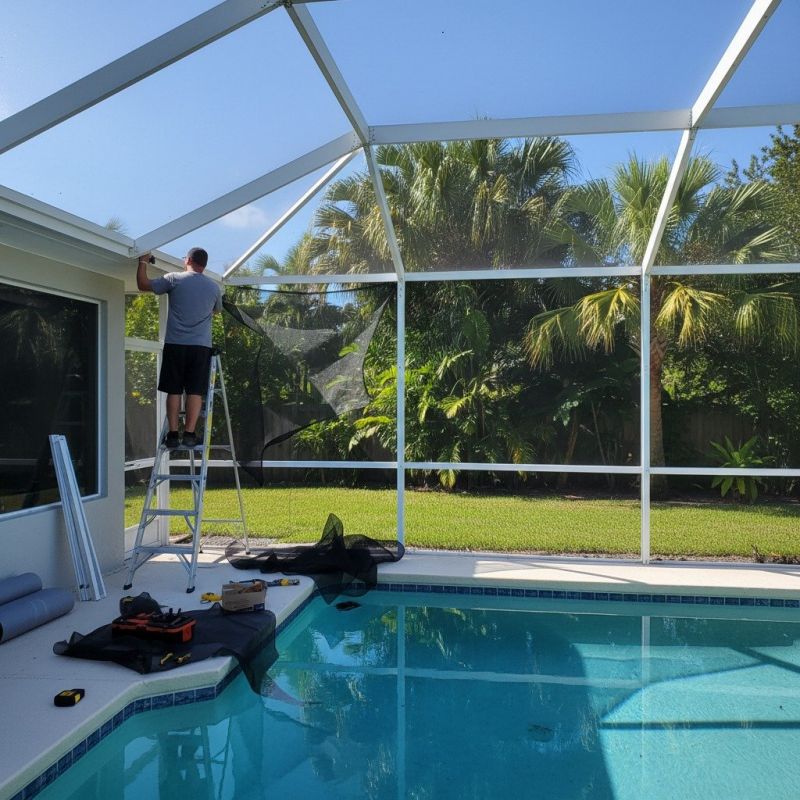 Pool Enclosure Installation